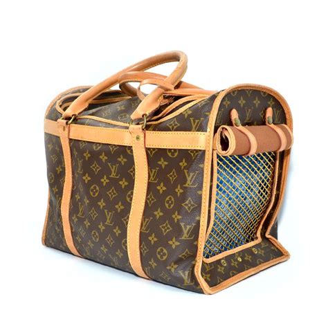 louis vuitton dog jackets|faux Louis Vuitton dog carriers.